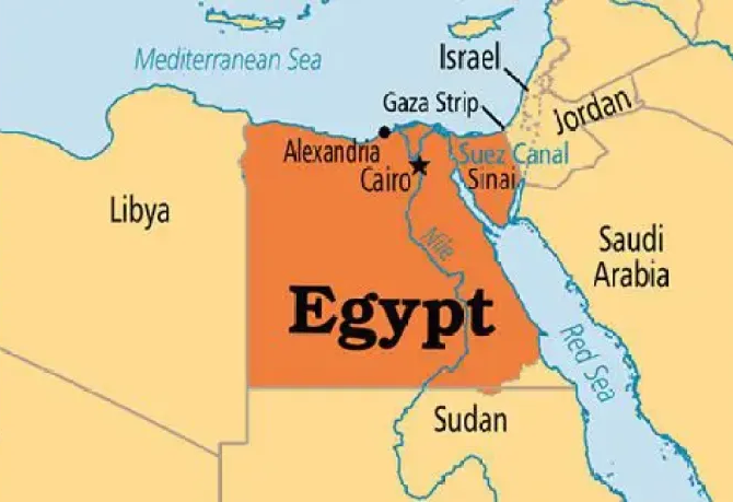 Egypt Map